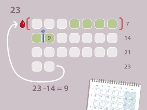 192b menstruatiecyclus tijdsindicatie kort 23 dagen