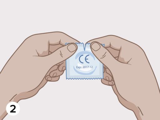 Condom step2