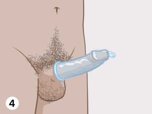 Condom step4